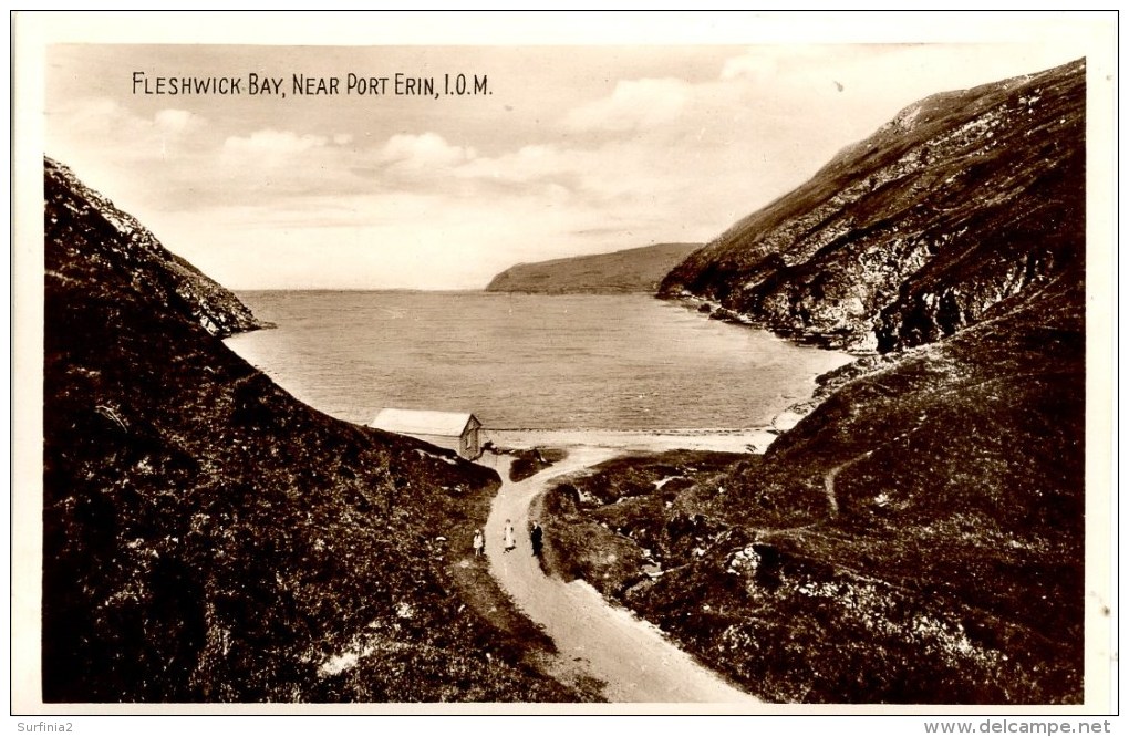 ISLE OF MAN - PORT ERIN - FLESHWICK BAY RP  Iom58 - Isle Of Man