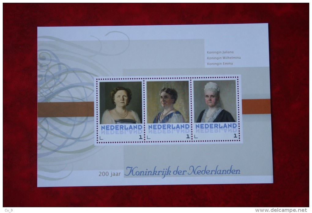 Postset 3012-D-18 200 Jaar Koninkrijk - In Envelop - Royalty 2013 POSTFRIS MNH ** NEDERLAND / NIEDERLANDE / NETHERLANDS - Personalisierte Briefmarken