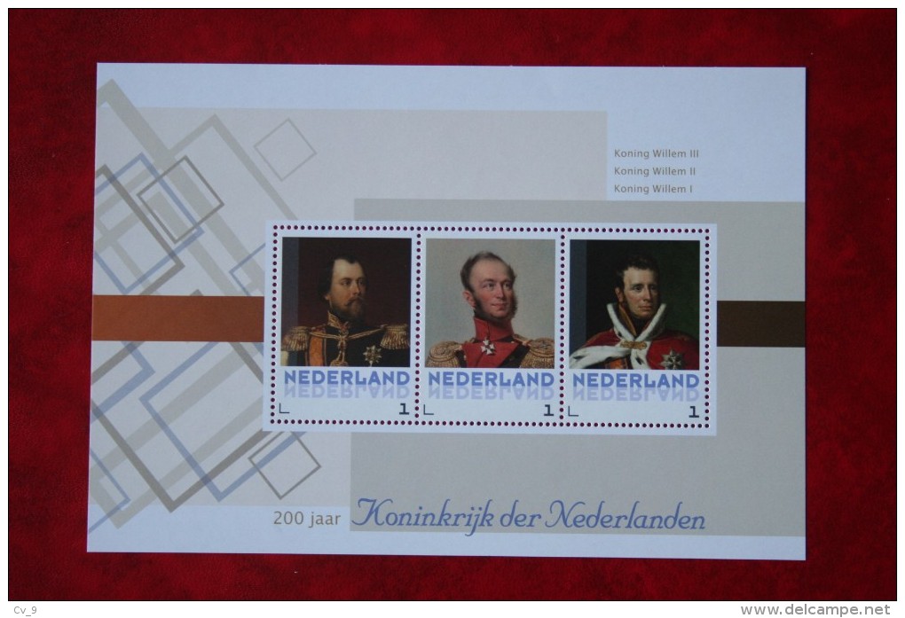 Postset 3012-D-23 200 Jaar Koninkrijk - In Envelop - Royalty 2013 POSTFRIS MNH ** NEDERLAND / NIEDERLANDE / NETHERLANDS - Timbres Personnalisés