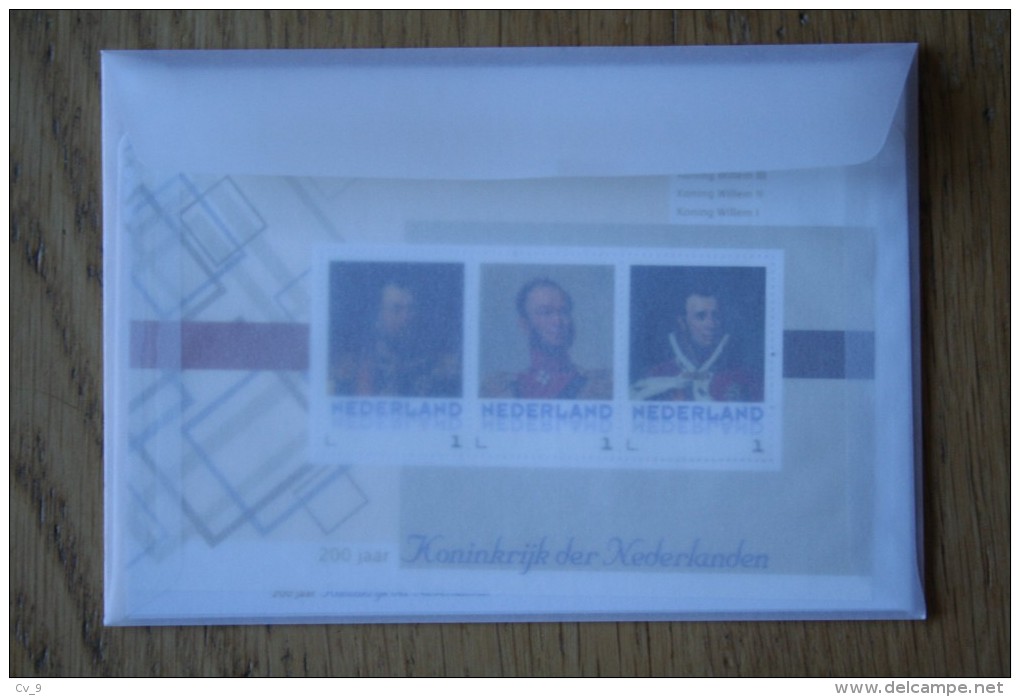 Postset 3012-D-23 200 Jaar Koninkrijk - In Envelop - Royalty 2013 POSTFRIS MNH ** NEDERLAND / NIEDERLANDE / NETHERLANDS - Timbres Personnalisés