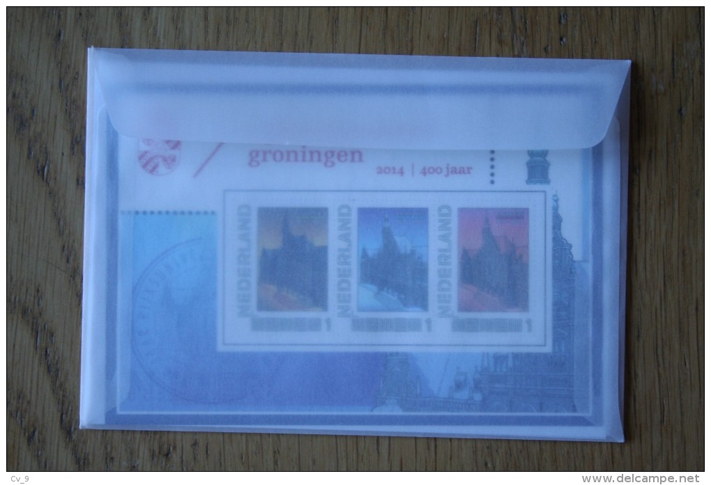 2751-D-52 Postset 400 Jaar Rijksuniversiteit Groningen 2014 POSTFRIS MNH ** NEDERLAND / NIEDERLANDE / NETHERLANDS - Timbres Personnalisés