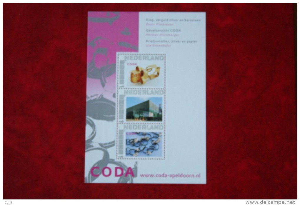 2751-D-17 Postset Coda Museum Apedoorn 2011 POSTFRIS MNH ** NEDERLAND / NIEDERLANDE / NETHERLANDS - Francobolli Personalizzati