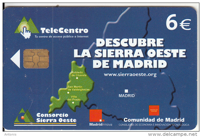 SPAIN - Descubre La Sierra Oeste De Madrid, 11/03, Used - Emisiones Básicas