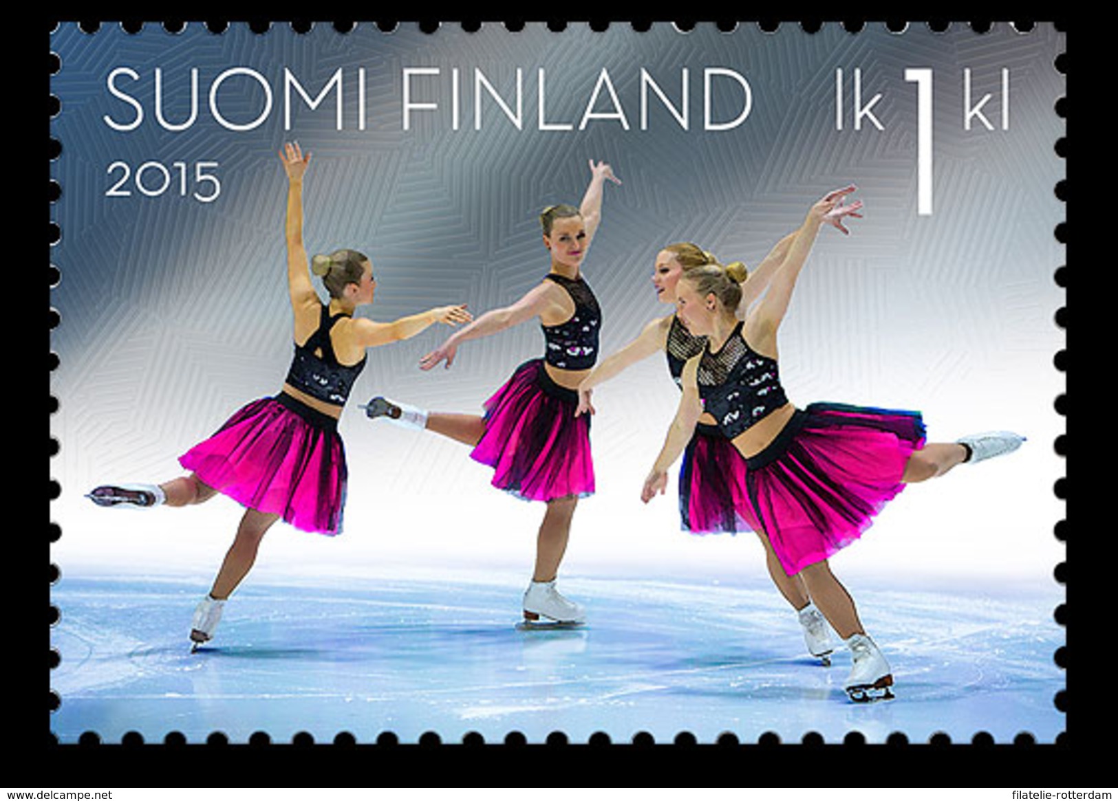Finland - Postfris / MNH - Synchroonschaatsen 2015 - Ungebraucht