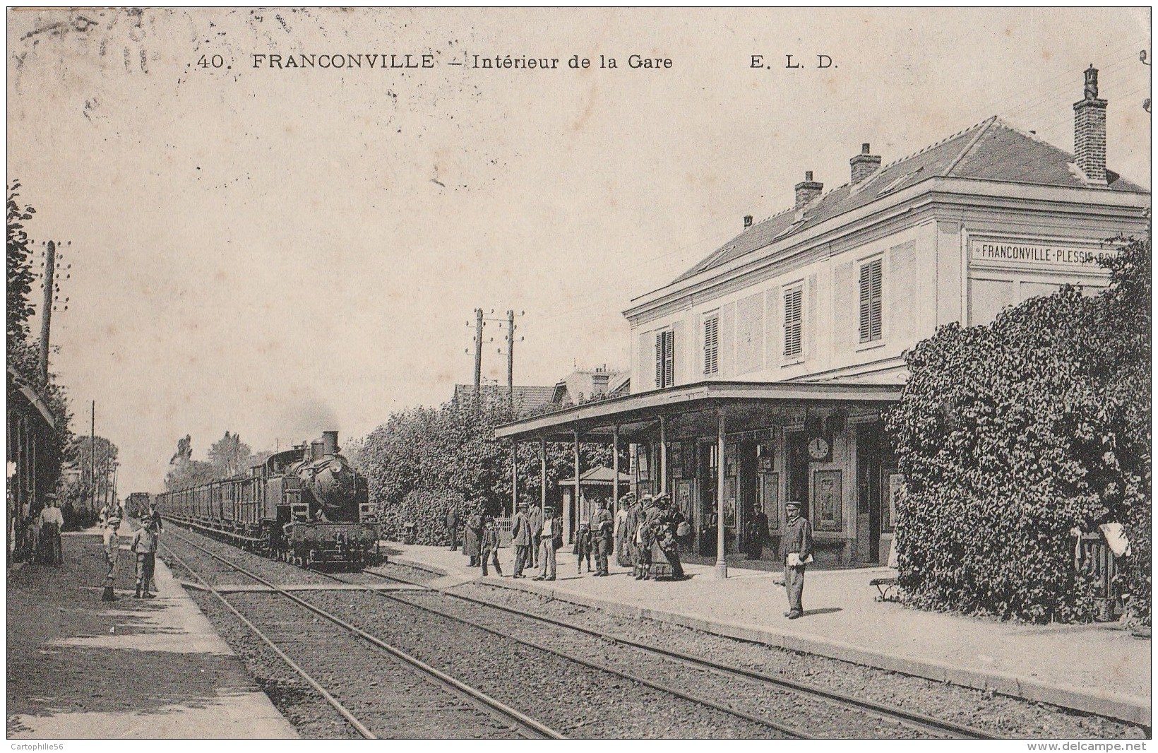 95 - FRANCONVILLE - 40 - Intérieur De La Gare - Franconville
