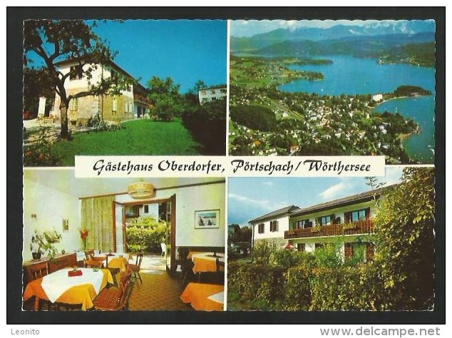 PÖRTSCHACH Wörthersee Kärnten Klagenfurt Gästehaus OBERDORFER 1995 - Pörtschach