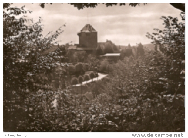 Solingen Burg An Der Wupper - S/w Schloß 6   Blick Von Der Jugendherberge - Solingen