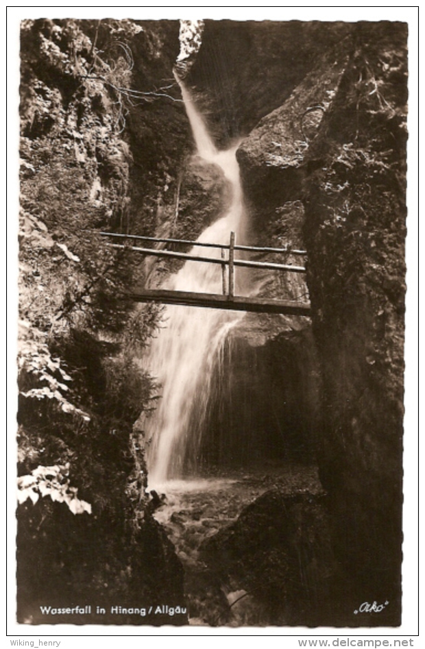 Sonthofen Altstädten Hinang - S/w Wasserfall - Sonthofen