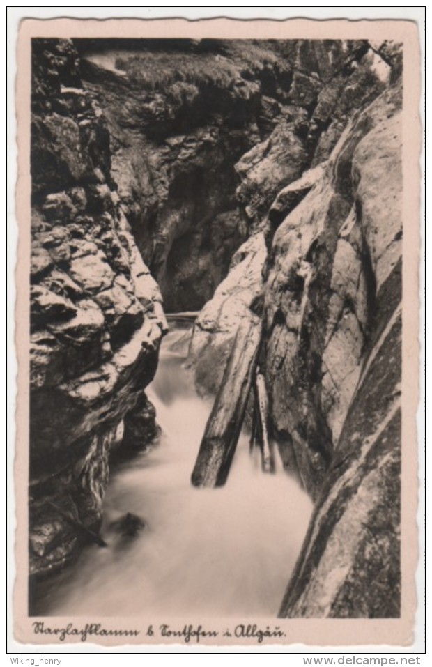 Sonthofen Imberg - S/w  Starzlachklamm - Sonthofen