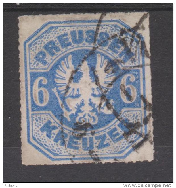 ALLEMAGNE.   PRUSSE .ROYAUME  YVERT N°26    Used  Réf  G 210 - Andere & Zonder Classificatie