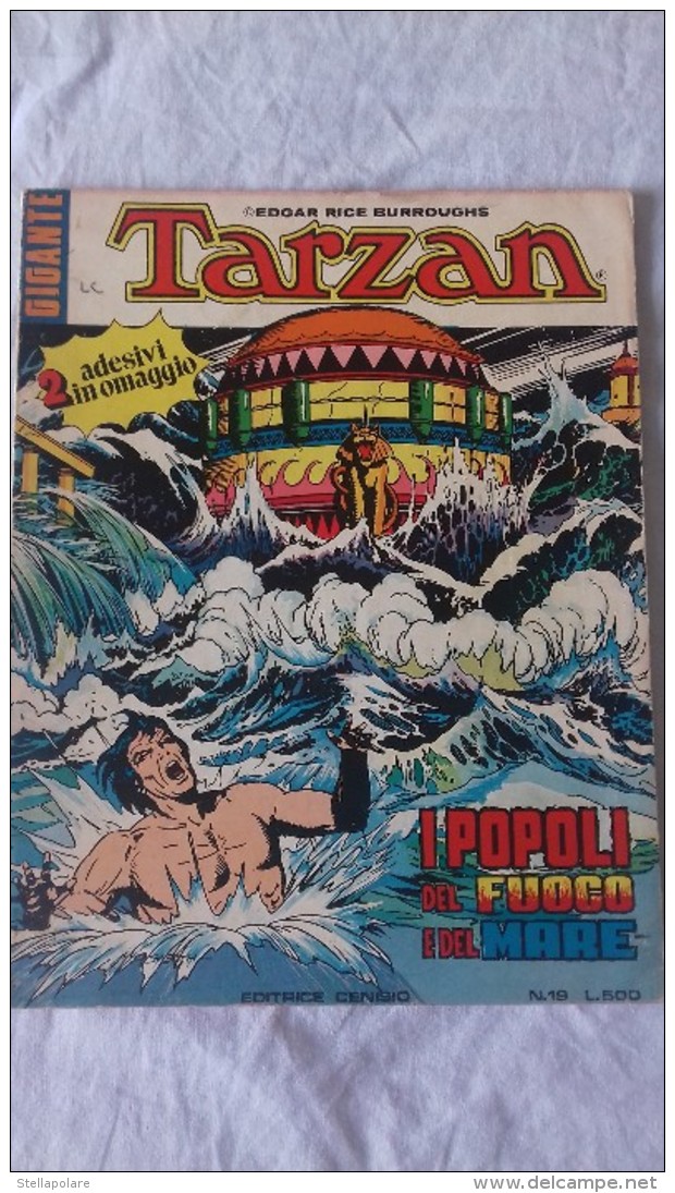 Lotto Di 6 TARZAN GIGANTE - 1975 - 1976 - BURNE HOGARTH  - A COLORI - Classici 1930/50