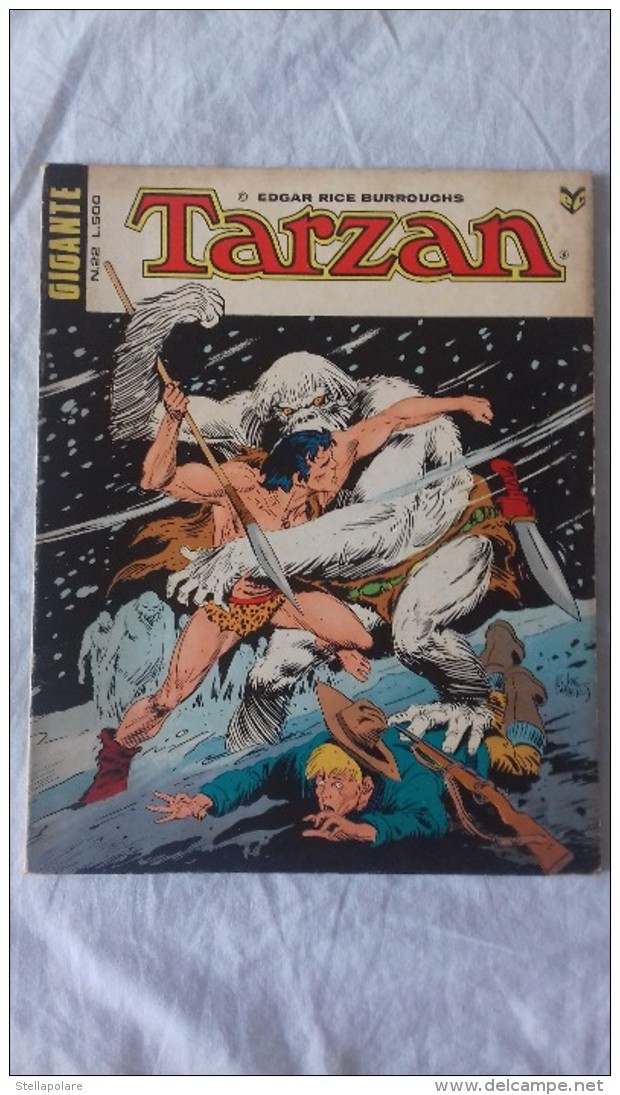 Lotto Di 6 TARZAN GIGANTE - 1975 - 1976 - BURNE HOGARTH  - A COLORI - Classici 1930/50