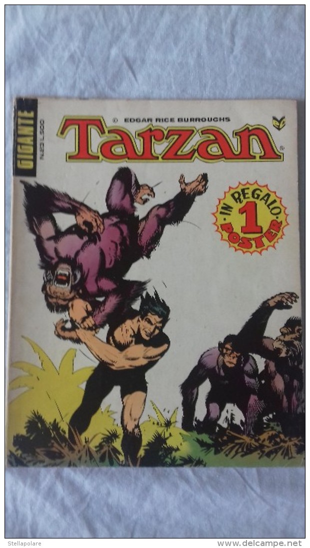 Lotto di 6 TARZAN GIGANTE - 1975 - 1976 - BURNE HOGARTH  - A COLORI