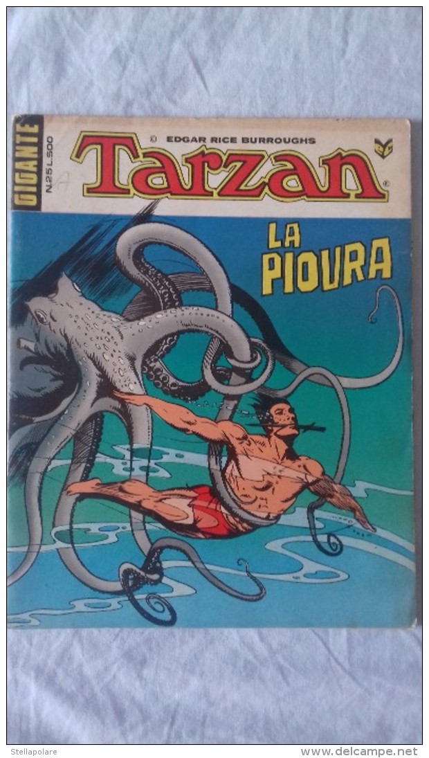 Lotto di 6 TARZAN GIGANTE - 1975 - 1976 - BURNE HOGARTH  - A COLORI