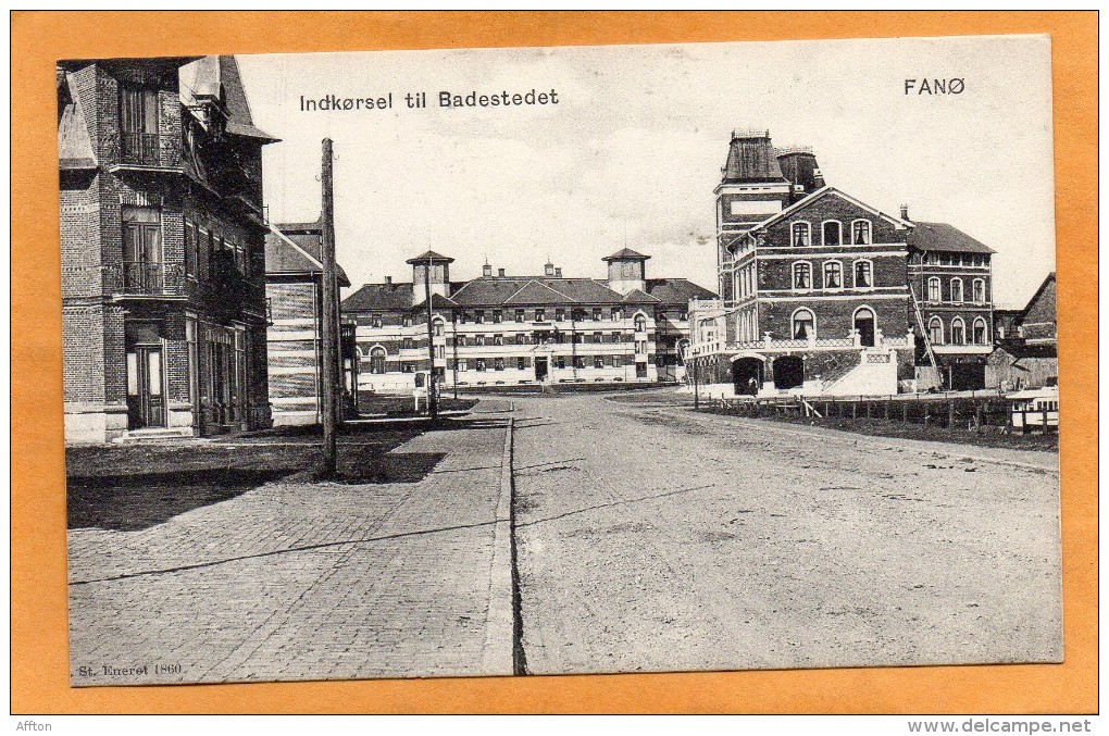 Fano Denmark 1905 Postcard - Danimarca