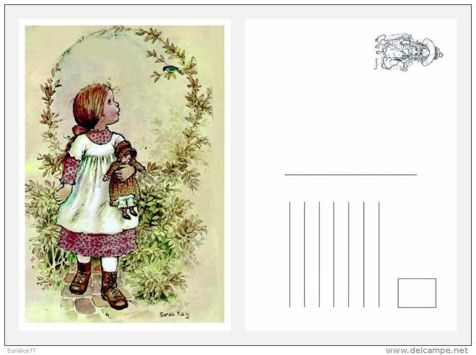 SARAH KAY-84 POSTCARD - Dibujos De Niños