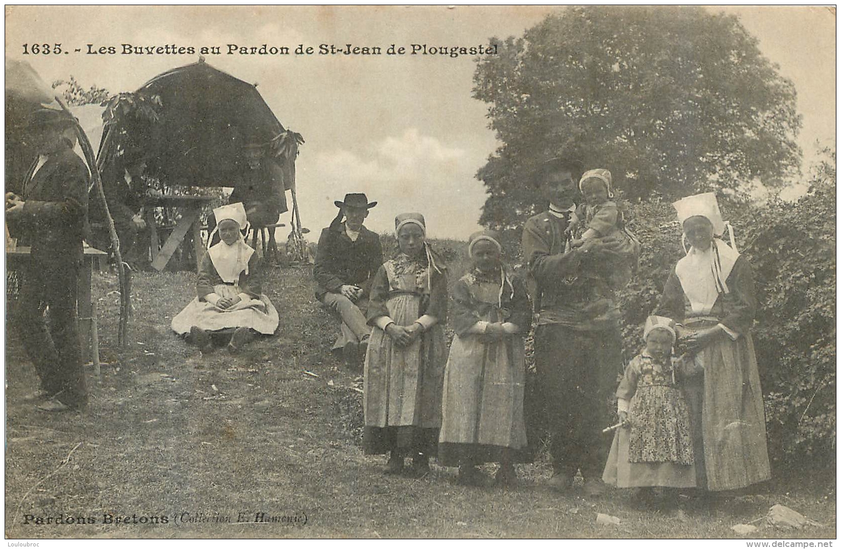 PLOUGASTEL LES BUVETTES AU PARDON DE SAINT JEAN - Plougastel-Daoulas