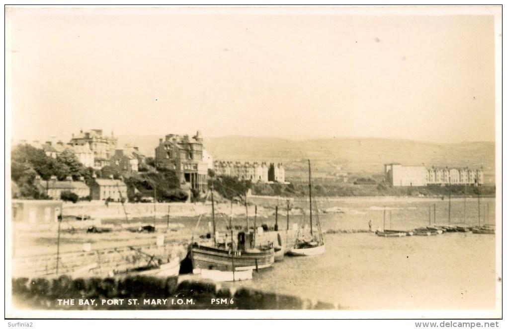 ISLE OF MAN - PORT ST MARY - THE BAY RP  Iom80 - Isle Of Man