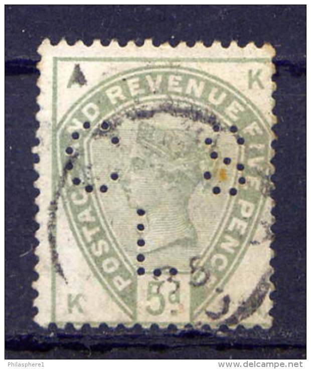 Great Britain Nr.78 K-A      O  Used      (654) Perfin: CSL - Oblitérés