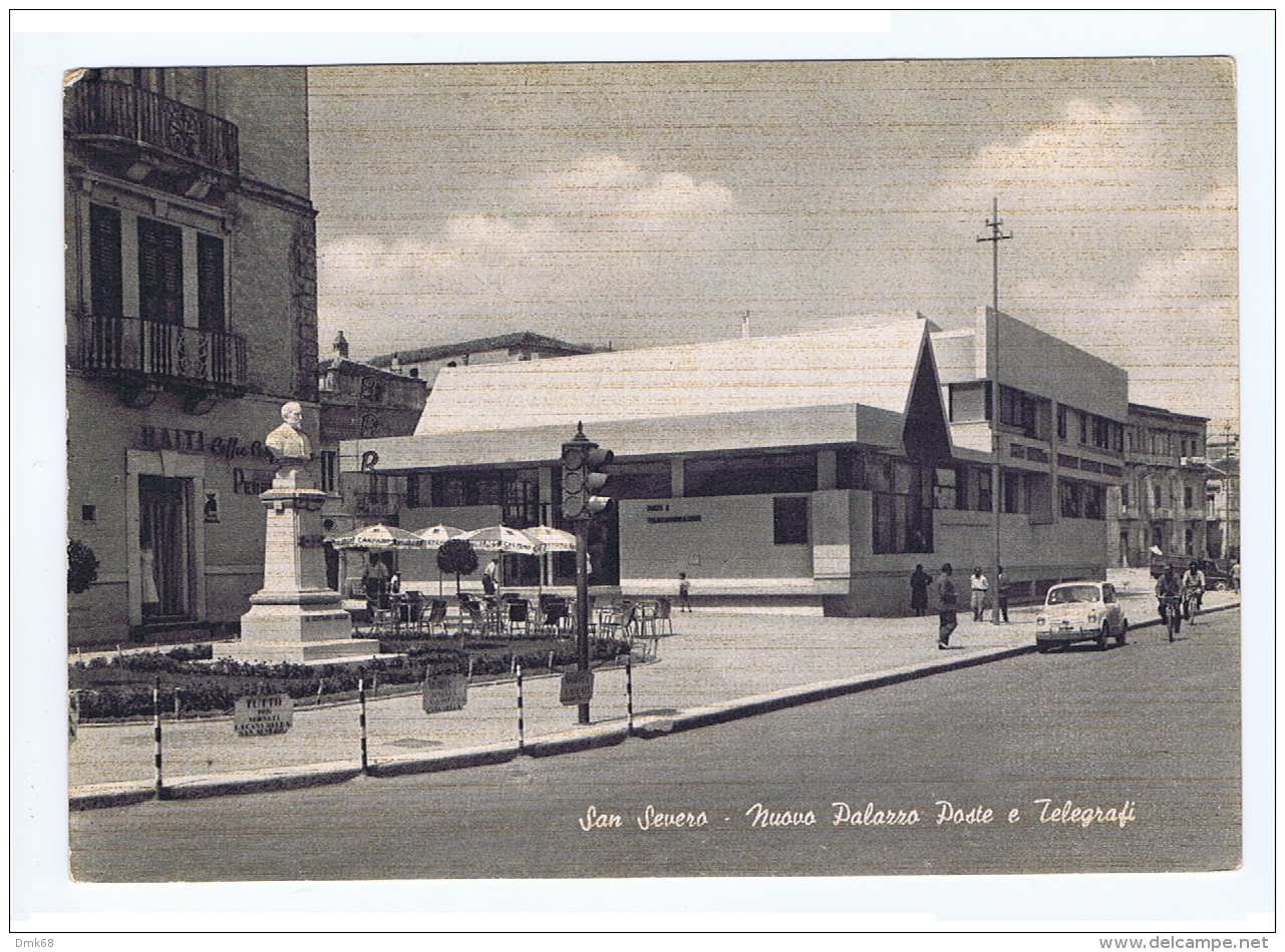 SAN SEVERO ( FOGGIA ) NUOVO PALAZZO POSTE E TELEGRAFI - EDIZ. CAPELLO - San Severo