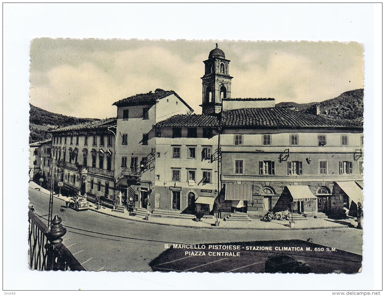 SAN MARCELLO PISTOIESE ( PISTOIA ) PIAZZA CENTRALE - EDIZ. QUAGLIATTINI - Pistoia