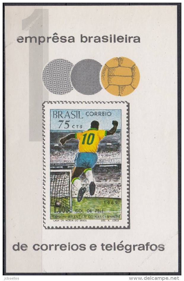 Brasil 1969 HB-25 Nuevo - Blocks & Sheetlets