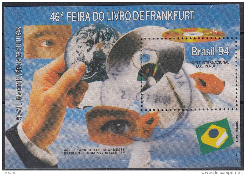 Brasil 1994 HB-93 Usado - Blocs-feuillets