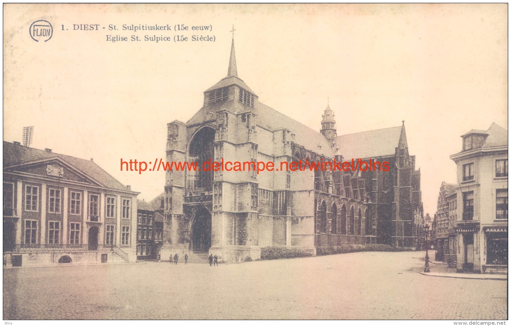 1924 Sint-Sulpiciuskerk Diest - Diest