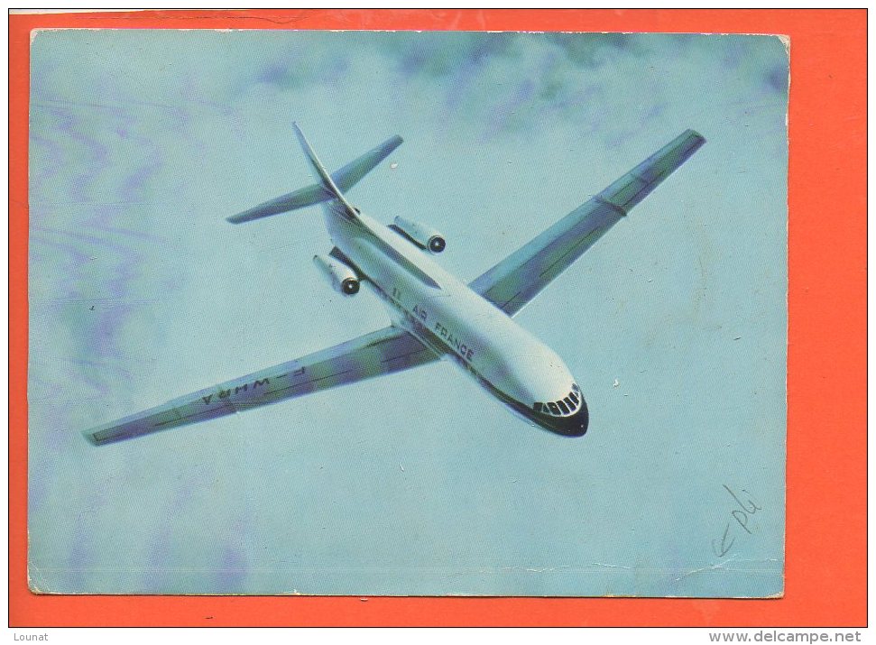 Avion - Caravelle D'Air France (pli) - 1946-....: Era Moderna