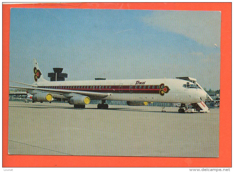 Avion - DC-8-63 THAI International - 1946-....: Era Moderna