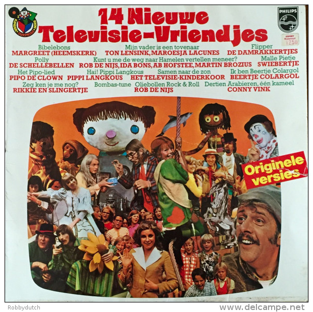 * LP *  14 NIEUWE TELEVISIE-VRIENDJES (Holland 1973) - Kinderen