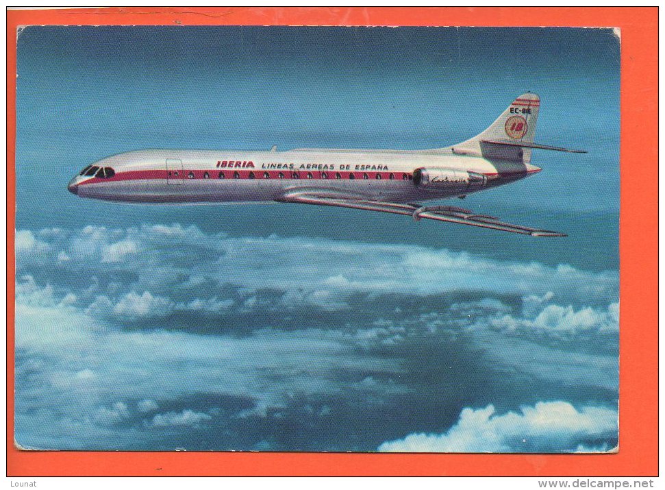 Avion - CARAVELLZ X.R. - IBERIA  Année 1969 - 1946-....: Ere Moderne