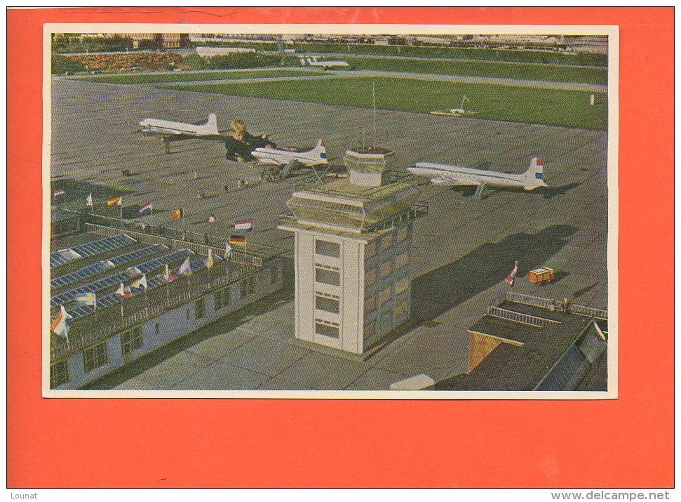 Avion - Aéroport  - Miniatuurstad "MADURODAM" Den Haag (dimensions 14 X 9 Cm) - 1946-....: Era Moderna