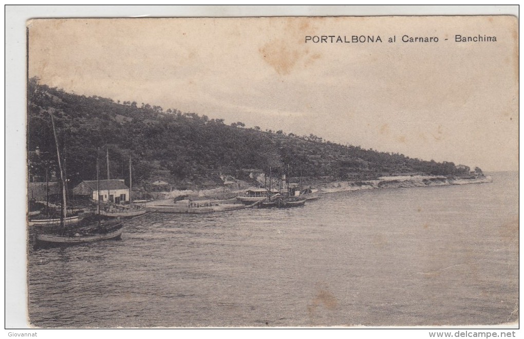 Portalbona Al Carnaro-banchina   1900 - Croatie