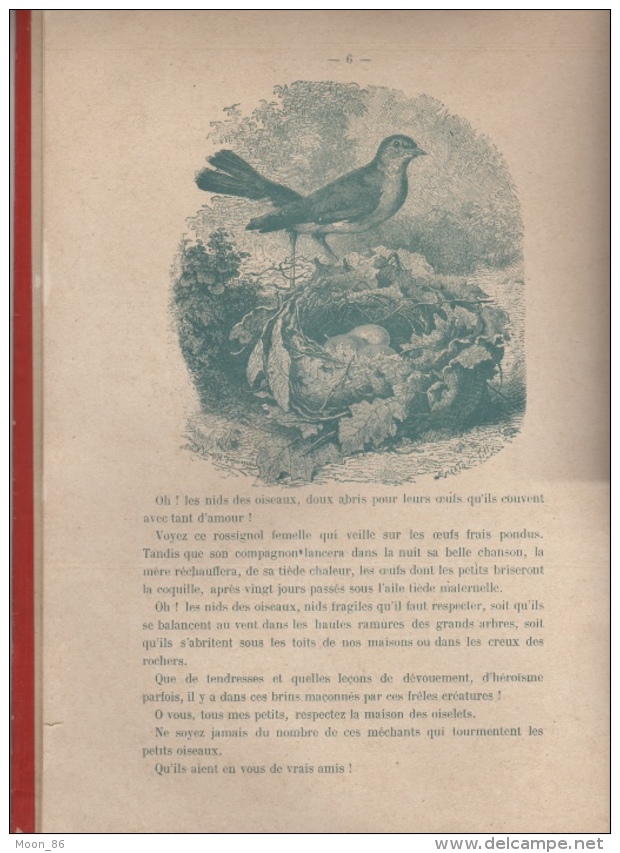 ALBUM DES OISEAUX PAR J. GAUVIN - COLLECTION LECENE @ OUDIN - 1801-1900