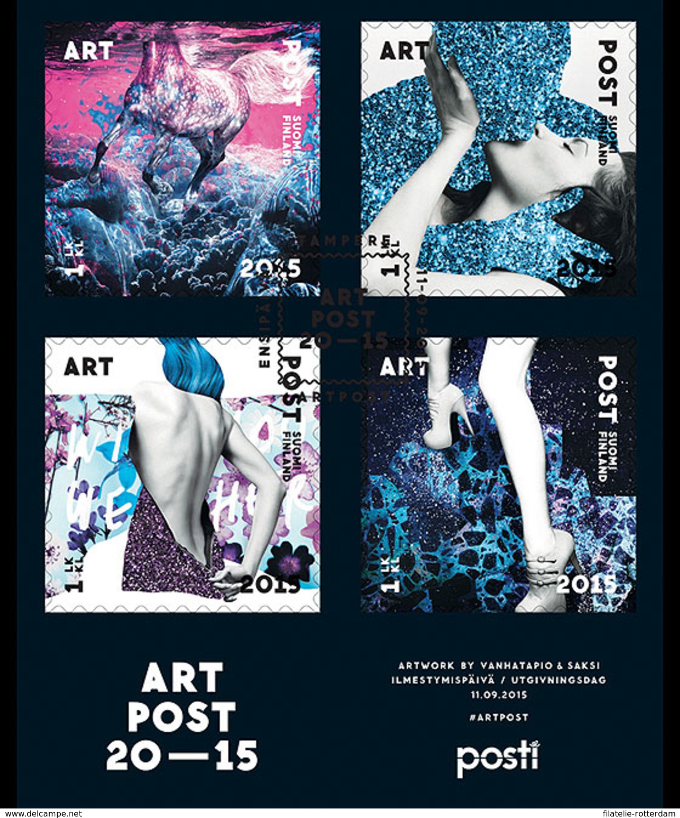 Finland - Postfris / MNH - Sheet Kunst 2015 - Neufs