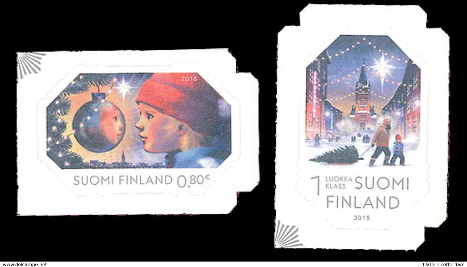 Finland - Postfris / MNH - Complete Set Kerstmis 2015 - Unused Stamps