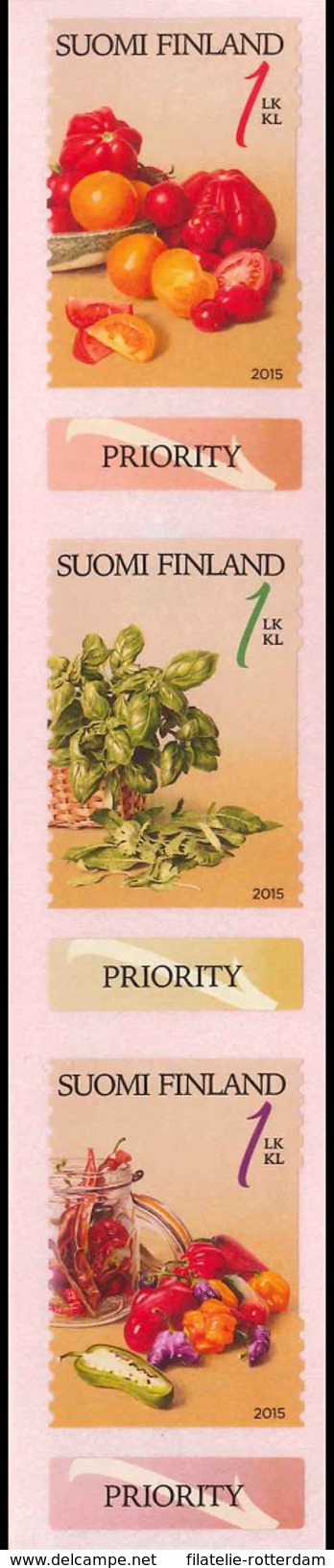 Finland - Postfris / MNH - Complete Set Producten Uit De Tuin 2015 - Unused Stamps