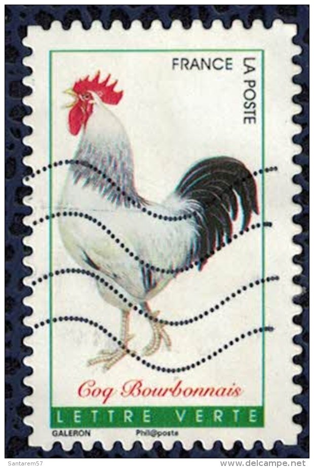 France 2016 Oblitéré Used Coq Bourbonnais Y&T 1245 - Oblitérés