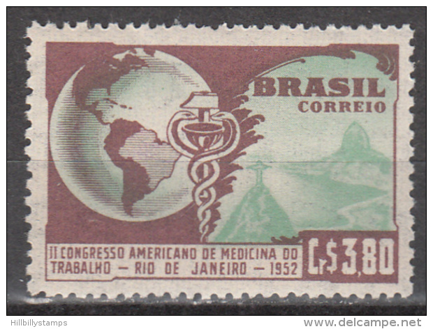 BRAZIL   SCOTT NO.  733   MNH     YEAR  1952 - Ongebruikt