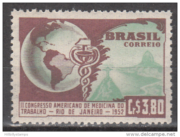 BRAZIL   SCOTT NO.  733   MNH     YEAR  1952 - Ungebraucht