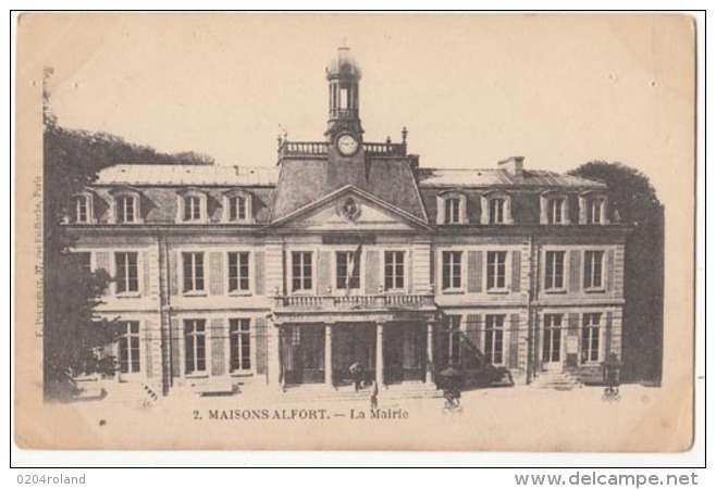 Dep 94 - Maison Alfort - La Mairie  - Carte Précurseur  : Achat Immédiat - Maisons Alfort