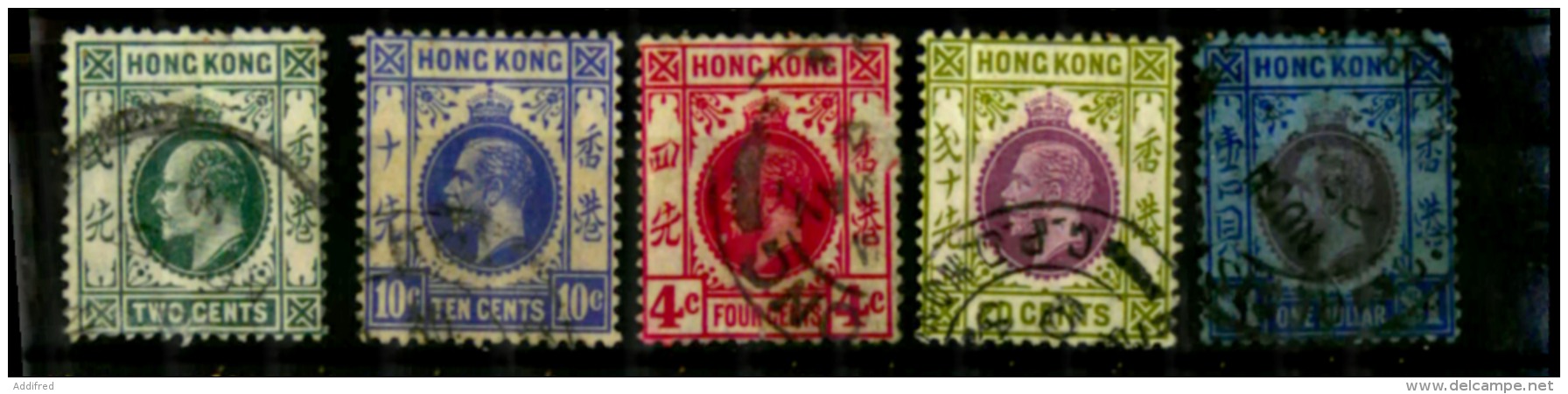 Hong Kong Scott N° 114.87.111.139.143..oblitérés - Used Stamps