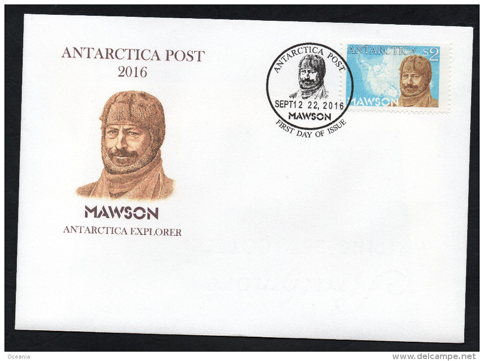 Antarctica Post Clean FDC Mawson. Dual FDC Issue Dates. - Other & Unclassified