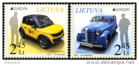 Lithuania. 2013 Europa.  The Postman Van. - Lithuania
