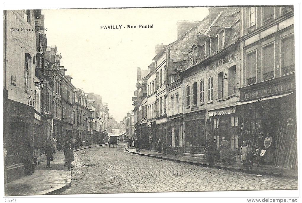 76  PAVILLY    RUE  POSTEL - Pavilly