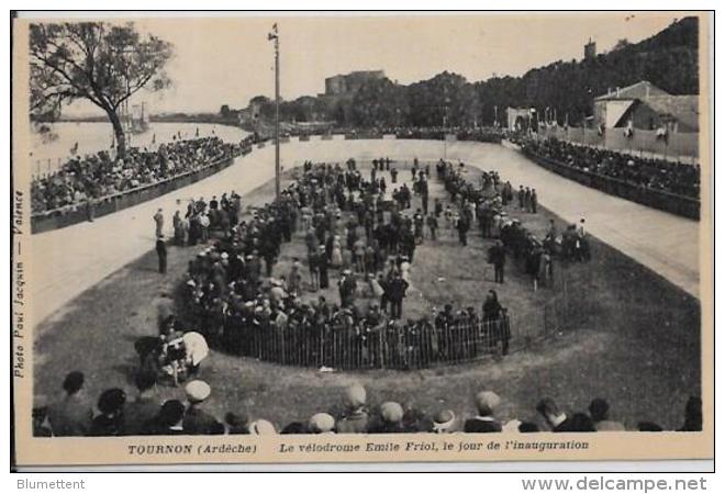 CPA Ardèche Non Circulé TOURNON Vélodrome Cyclisme Cycle - Tournon