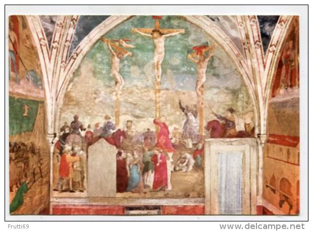 CHRISTIANITY - AK281290 Roma - Basilica Di S. Clemente - Affresco Di  Masolino Da Panicale - La Crucifixion - Eglises Et Couvents