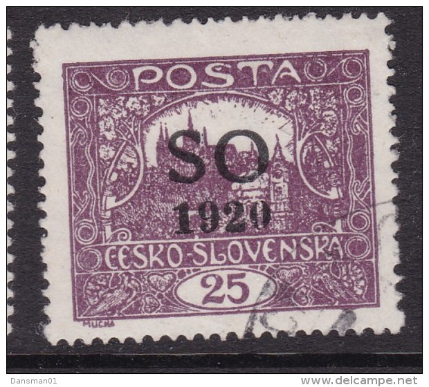 Eastern Silesia S.O. 1920 Sc 27 Used - Sonstige & Ohne Zuordnung