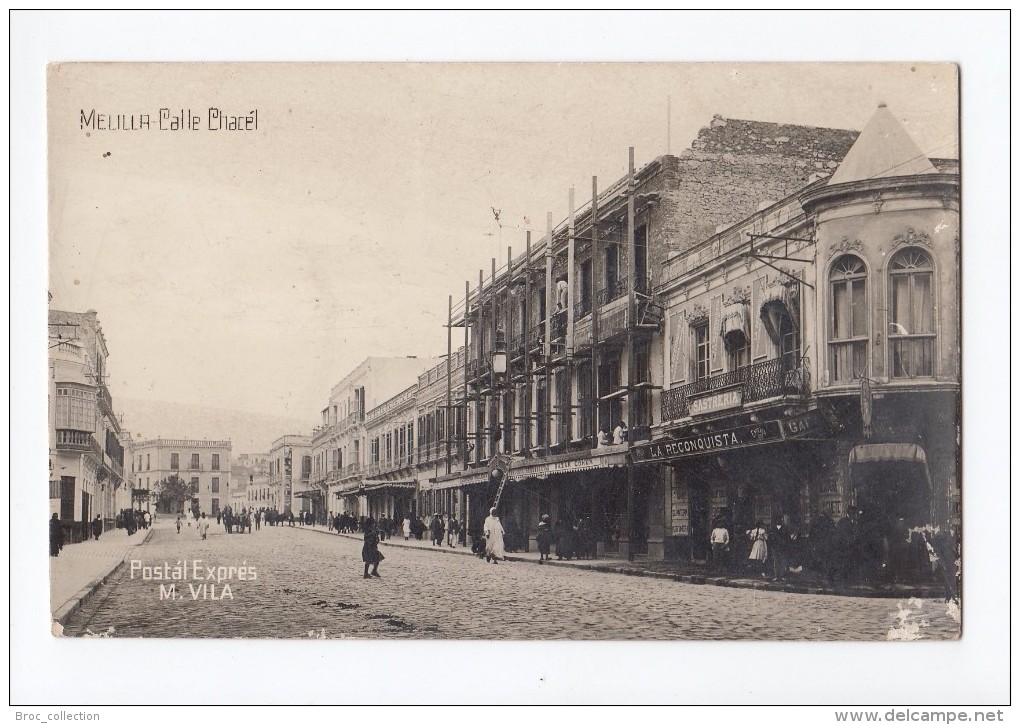 Melilla, Calle Chacél, Scan Recto-verso - Melilla